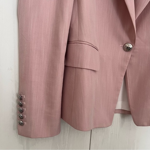 LINI Soft Pink Lined Blazer •0. NWOT - Picture 12 of 13